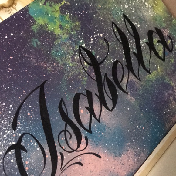 Custom one of a kind oil/spray paint on canvas - Picture 13 of 16